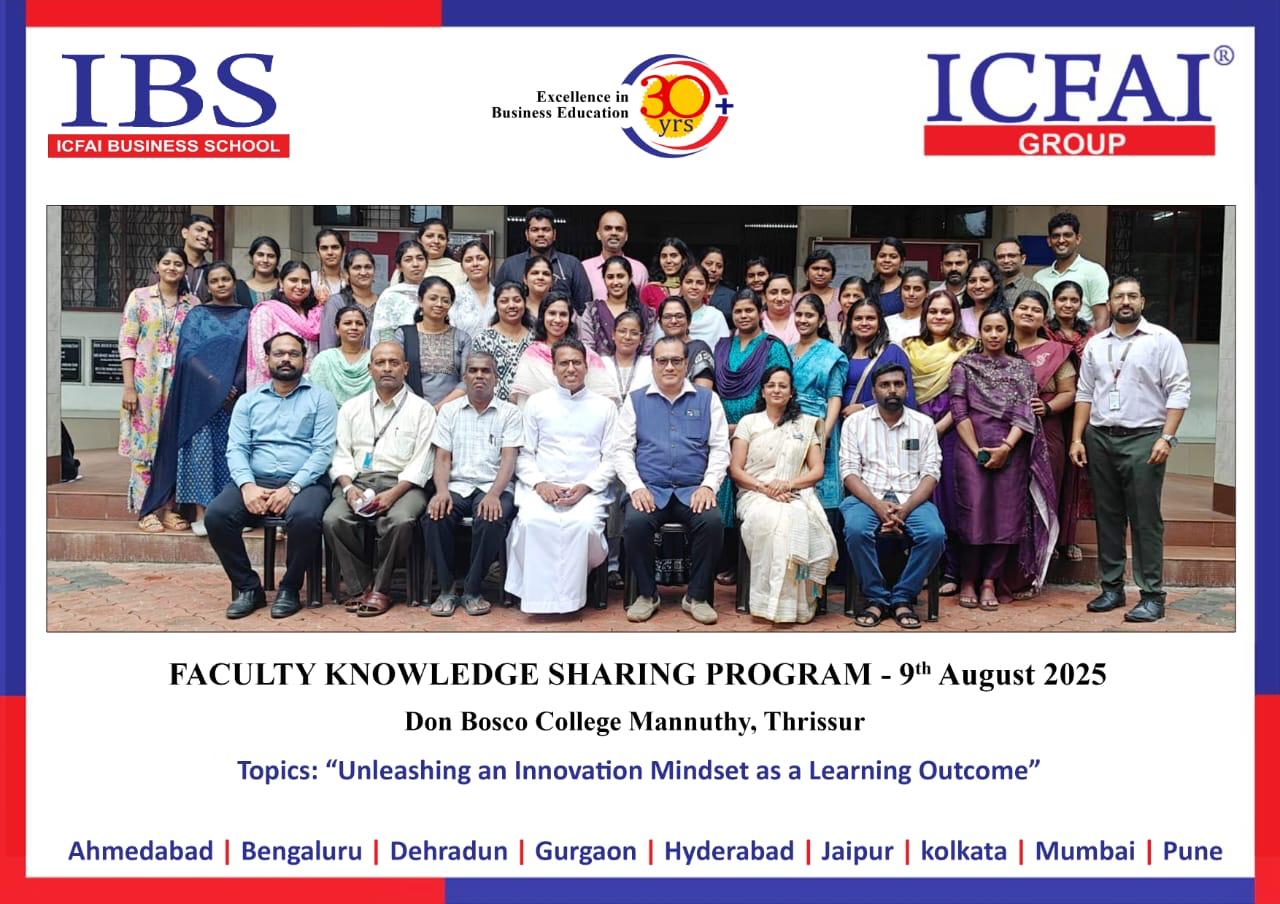 AI Policy Integration in Higher Education Spotlighted in Don Bosco–ICFAI Faculty Program